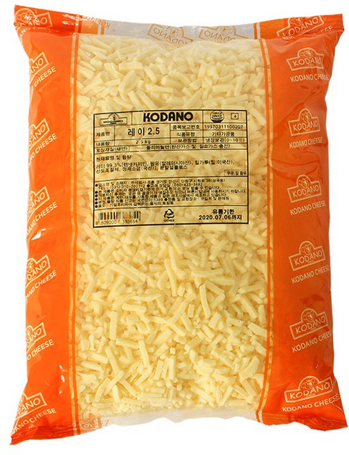 코다노 레이 모짜렐라치즈 2.5kg, 2개