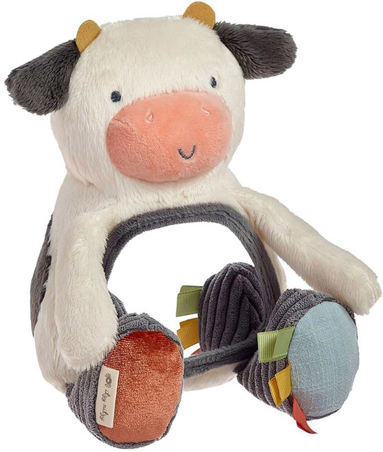 어린이 감각 터미 타임 거울 징글 사운드 자기 발견 다양한 질감 이상 0개월, 소