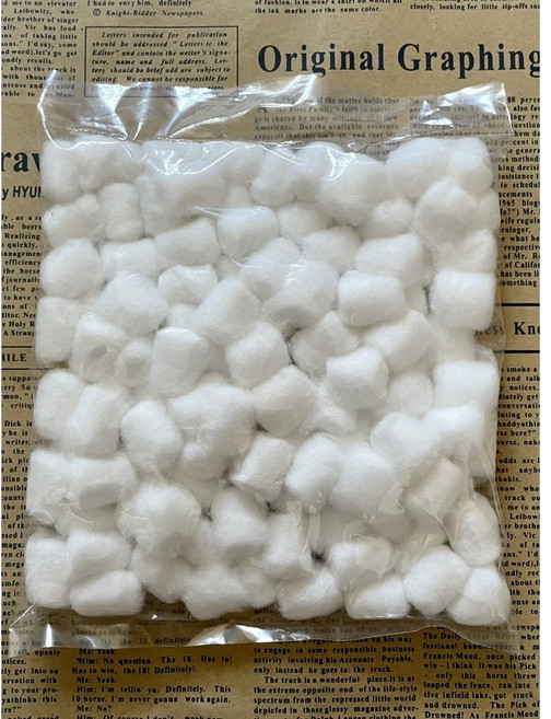 【IU SHOP】附發票 約80顆 台灣製 棉花球 試棉球 美容乙丙級考試檢定 密封包裝, 1個