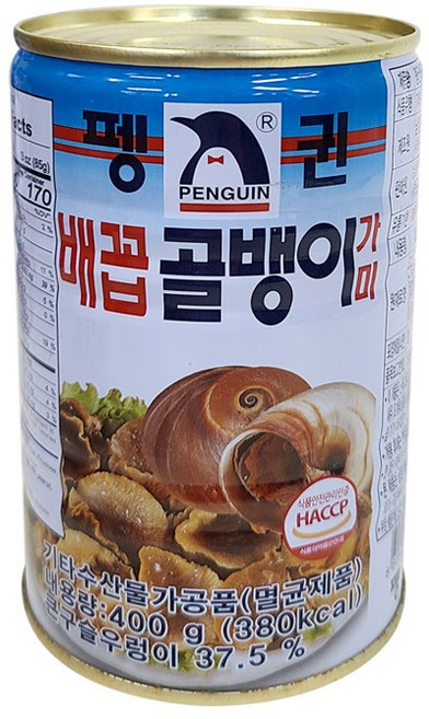 펭귄 배꼽골뱅이 400g, 24개