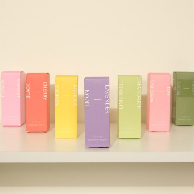 아스파시아 디퓨저 리필 100ml, 라임 바질 앤 만다린, 2개