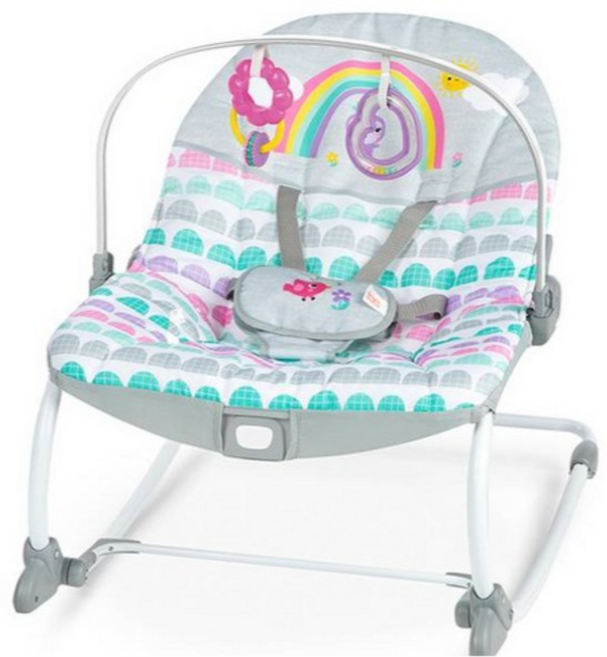 브라이트스타트 레인보우 진동 바운서, COLOR MIX (컬러믹스)