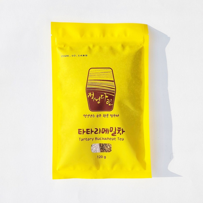 오대산 타타리메밀차 국산 볶은 메밀차 무카페인 루틴풍부 푸른샵, 1개, 1개입, 120g