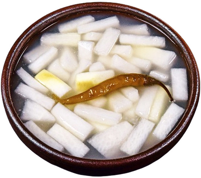 소담채 100%국내산 가정식 비법육수 동치미 물김치, 1kg, 1개