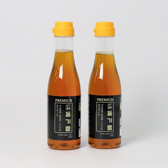 우연팜 통들깨100% 들기름 저온압착 벤조피렌NO, 1개, 350ml