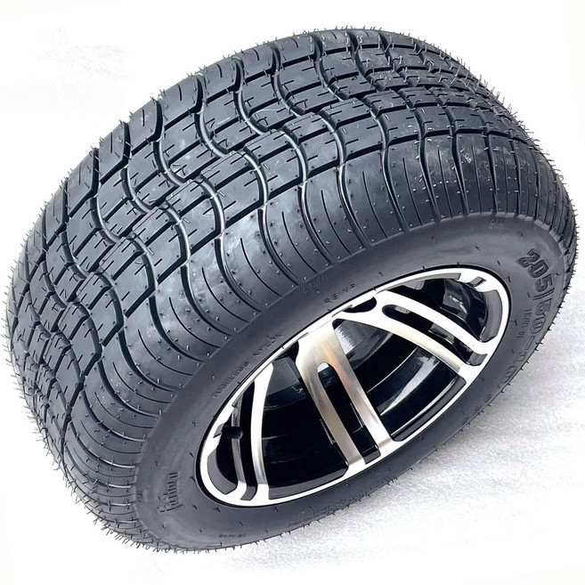 골프카 타이어 카트 교체 광폭 타이완 튜브 건대 휠세트 자동차 순찰차 버기 전기, 10x7 알루미늄 휠 홀간격110MM