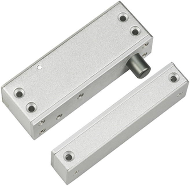 CHANG YUN BS-EL100S 突出小型陽極鎖 安全電鎖一體成型外掛式設計 適用於90-180度各類門, -