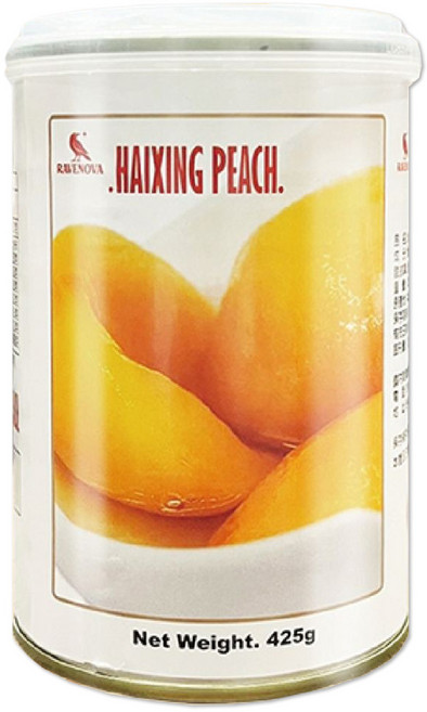 嗨星 隨口水蜜桃 水果罐頭 酸甜多汁 開罐即享 美味即食, 425g, 1個