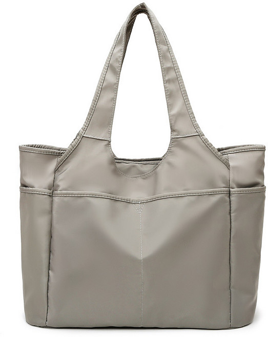 여성데일리백 대용량 헬스요가 가방 여행용백, 1개, 그레이