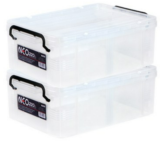 코멕스 네오박스 리빙박스, 반투명, 6개