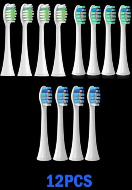 필립스 소닉케어 칫솔 교체용 브러시 헤드 HX3 HX6 HX9 시리즈 HX3210 3211 6150 6500 6510 6530 9342 6730, 6)3 색상s