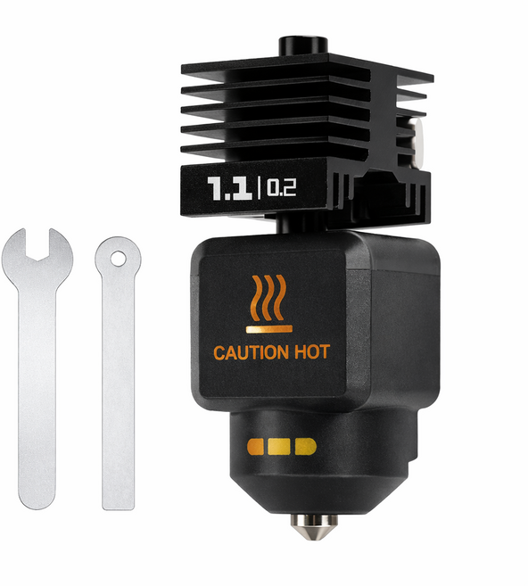 Lay1 뱀부랩 3D프린터 호환 경화강 노즐, 0.2mm, P2S