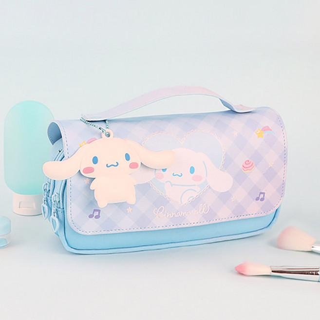 시나모롤 입체참 2단 파우치