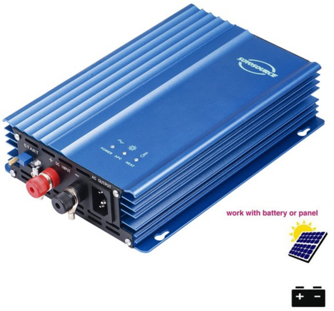 그리드 타이 마이크로 인버터 배터리 방전 조절 가능 MPPT 순수 500W 12V, Voc39-62V Bat 36V, 220V, 1개