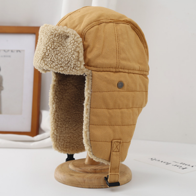 미다미 라이크댓 후리스 방한모자 군밤모자 귀도리 (4컬러)