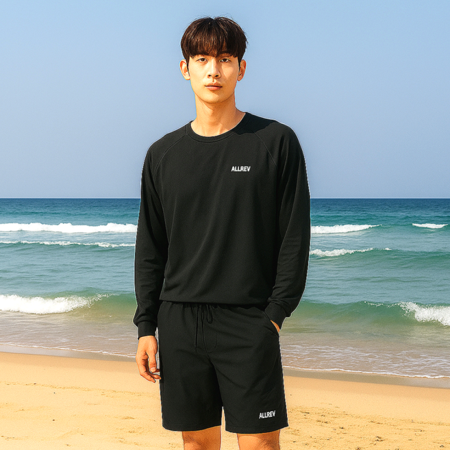 올레브 레쉬가드 남성 5부 반바지 (이너팬티) 비치 수영복 바지