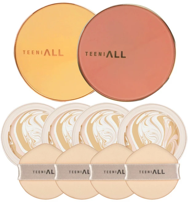 최신상 견미리팩트 티니올 오리지널 크리미 팩트 러브콜에디션 (본품 2개 + 리필 4개), 21호풀세트, 1개 - 쿠팡