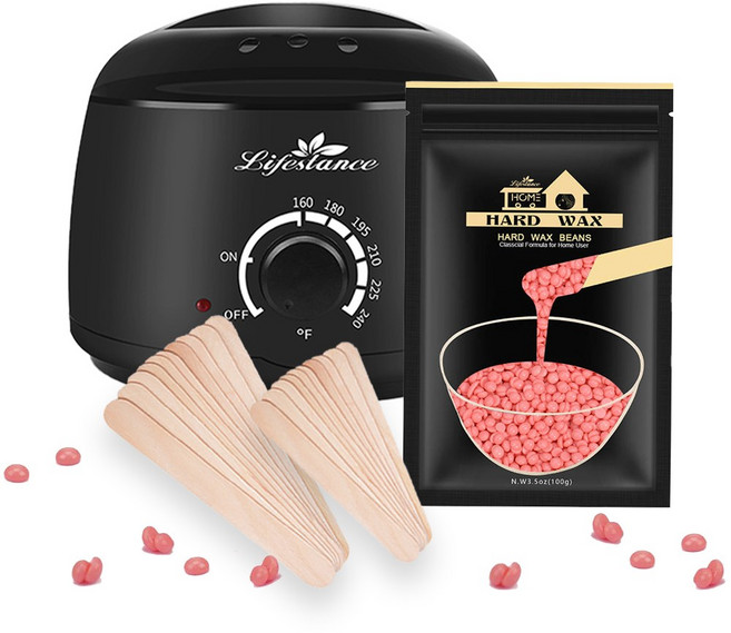 라이프스탠스 셀프왁싱 워머킷 로즈 100g 전신용, 1개