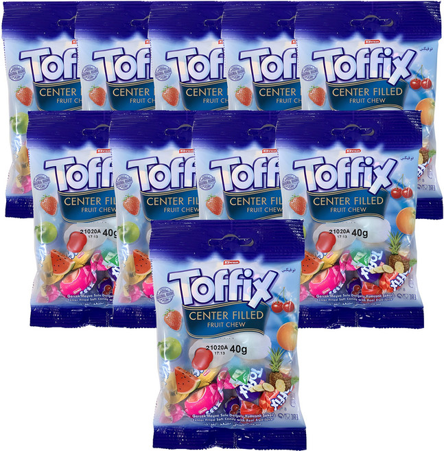 토픽스 과즙캔디, 40g, 10개