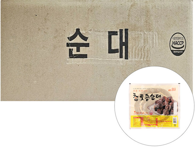 참토종순대 1KG(주)달솔 BOX(10), 10개, 1kg