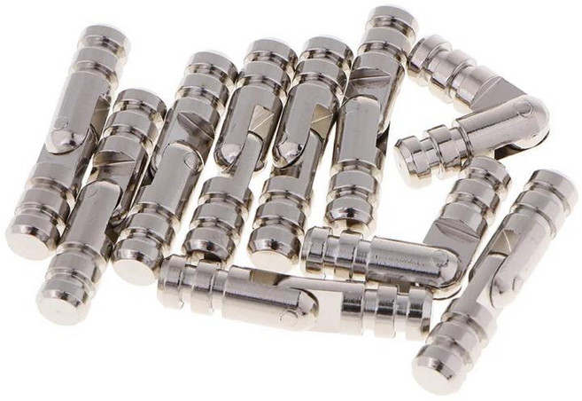 구리 배럴 미니 공예 선물 나무 상자 원통형 힌지 숨겨진