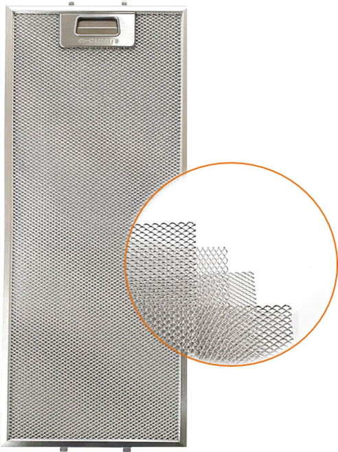 슬림형 렌지후드필터 국산 교체용 후드필터 프리미엄 4중망, 1개