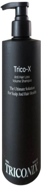 트리코닉스 트리코엑스 모발 감소완화 볼륨 블랙 샴푸 500ml, 1개