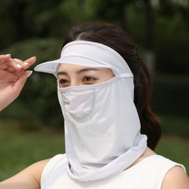 햇빛가리개 여름 골프 햇빛 보호 멀티 스카프 썬캡 넥워머 일체형