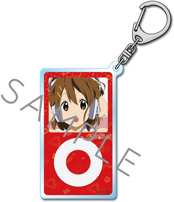 케이온 제2탄 아크릴 열쇠고리 유이 굿즈 단품