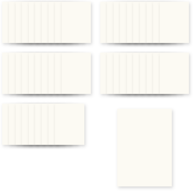 블링블링 보석십자수 보호 시트지, 1개, A6-50장