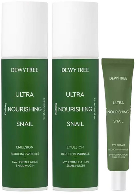 울트라 너리싱 스네일 달팽이 에멀전 로션 150ml 2개 &아이크림