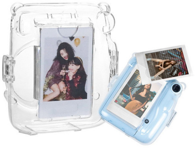 인스탁스 미니11 카메라 전용 투명 폴라 케이스, 1개