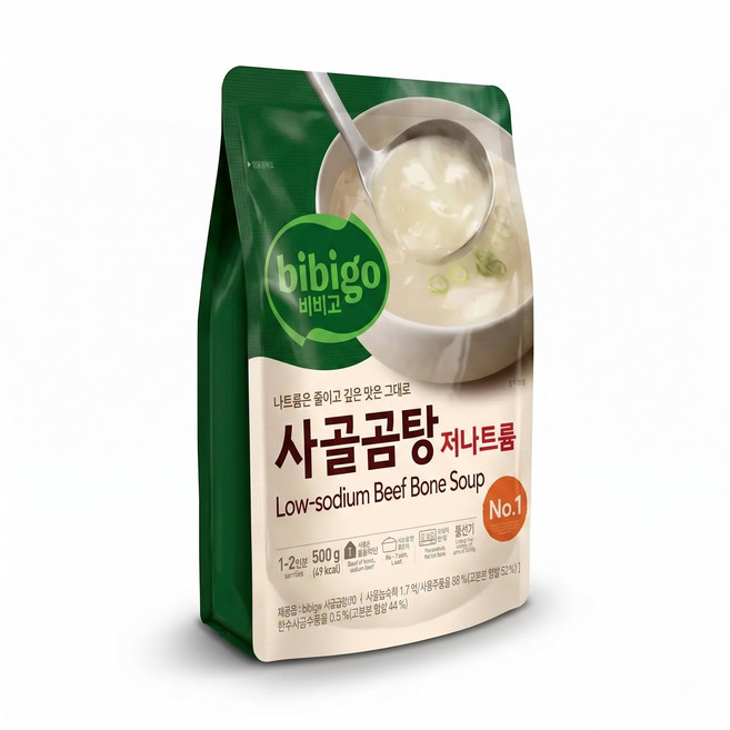 CJ 비비고 저나트륨 사골곰탕 500g 10개