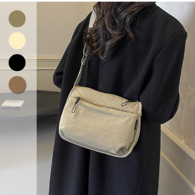 에어리 나일론 데일리 트래블 크로스백