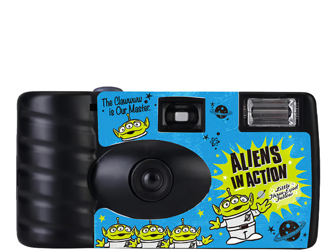 Disney 迪士尼 三眼怪 菲林即可拍相機 01-KN-51, 1台
