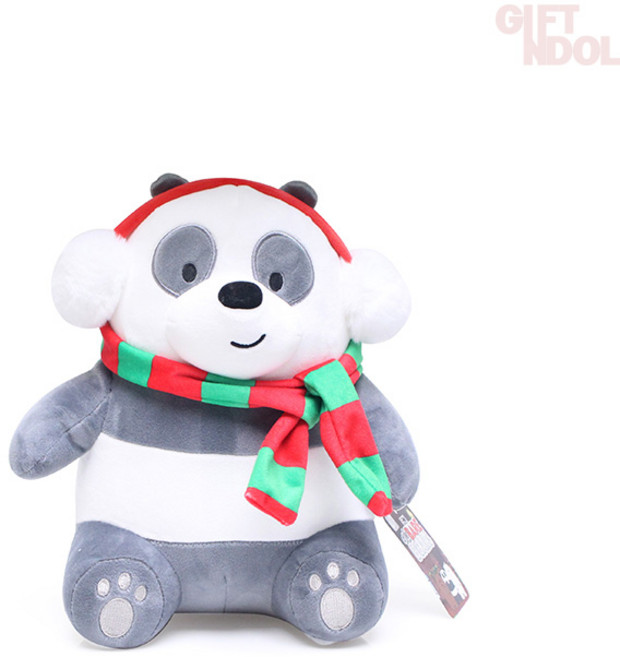 기프트앤돌 정품 위베어베어스 싯팅 봉제인형 25cm, 판다, 1개