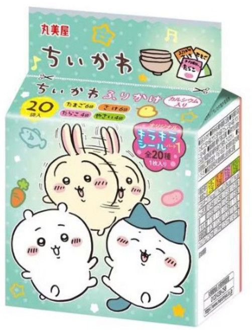 마루미야 치이카와 후리카케 미니팩 4종 20개입