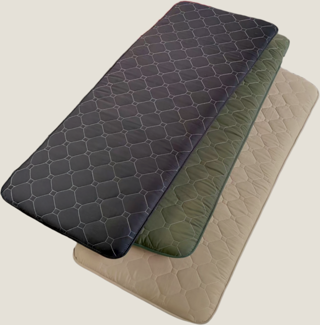 야전침대 토퍼 쿠션 매트, 클라우드 토퍼 베이지