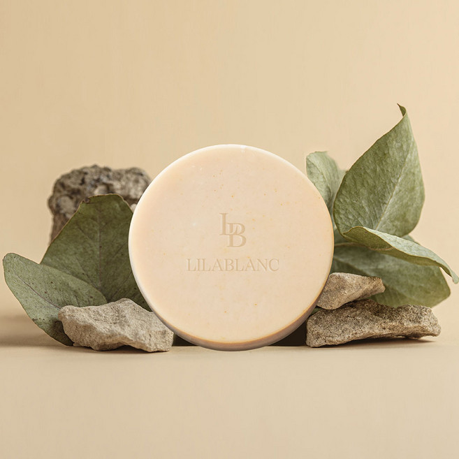 릴라블랑 동백막걸리 지게미 세안비누 클렌징 세수비누 비건인증 저자극(지성용)