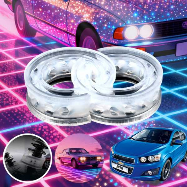 쉐보레 아베오 1.4/1.5 자동차 완충기 좌우세트 쇼바 스트럿 서스펜션 보강용, 뒤쪽 좌우세트