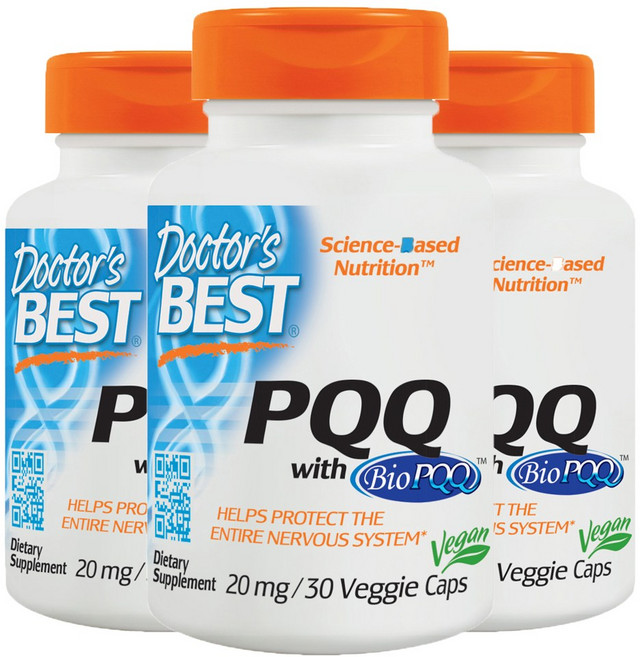 Doctor's BEST PQQ保健植物膠囊, 30顆, 3罐