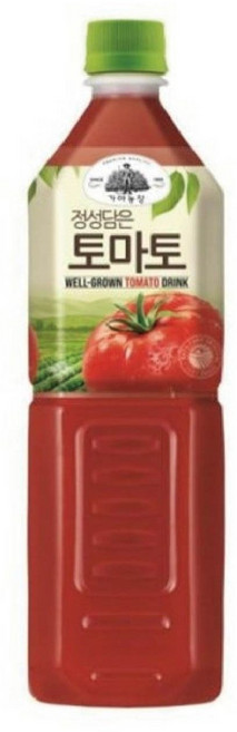 웅진 가야농장 정성담은 토마토주스, 1L, 12개