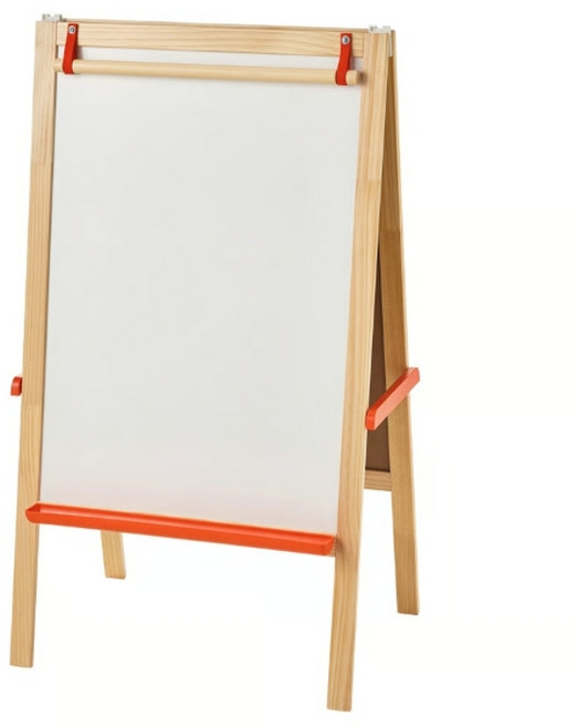 이케아 미술용 이젤 양면 화이트보드 블랙보드 몰라