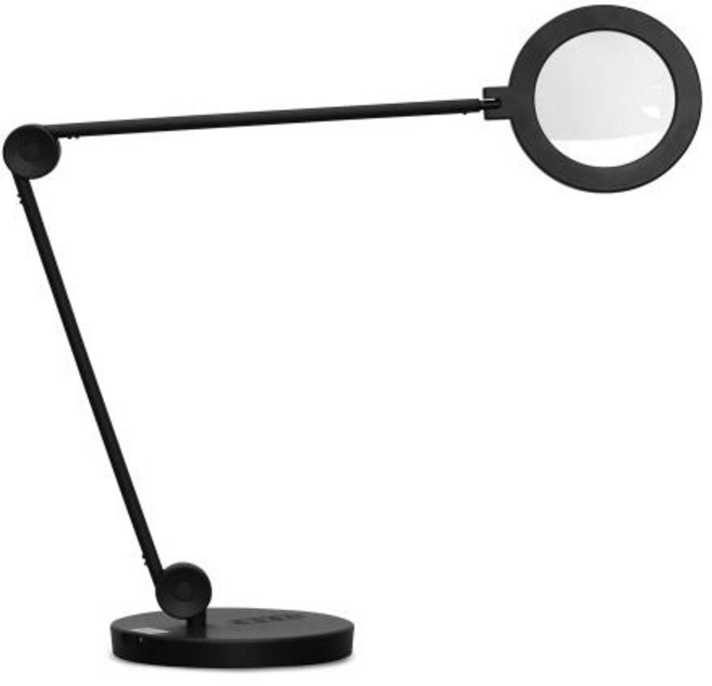 코지라이트 확대경 썬라이크 LED스탠드 TB-L480PL-SunLike 학습용 스탠드, 블랙