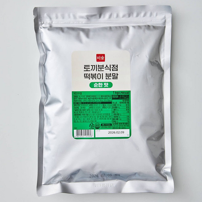 토끼분식점 떡볶이 분말 (순한맛), 1개, 1kg