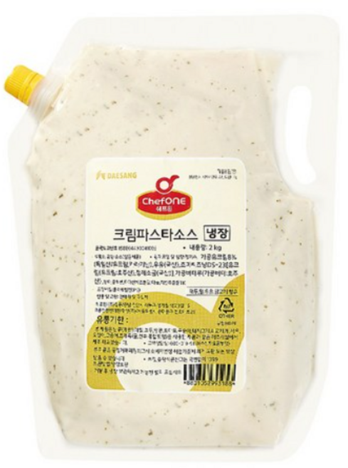 청정원 크림파스타소스 2kg, 3개