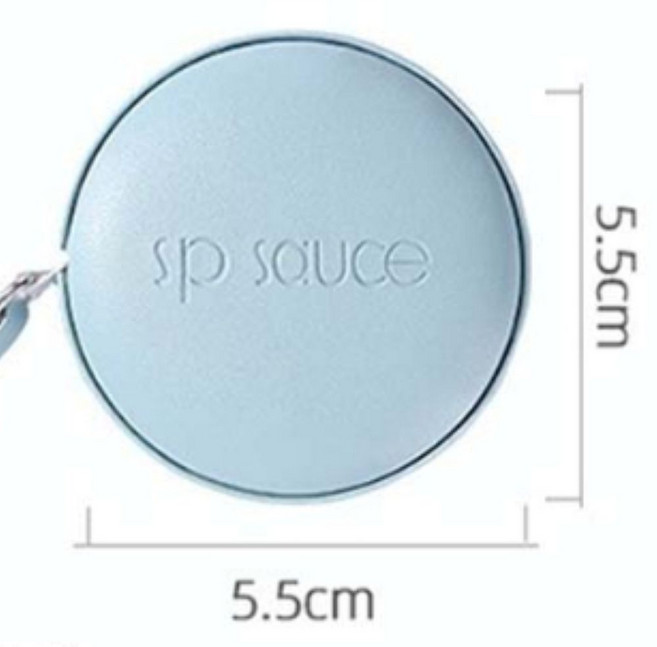 SP sauce 皮質 伸縮 迷你 裁縫捲尺 隨身, 1個