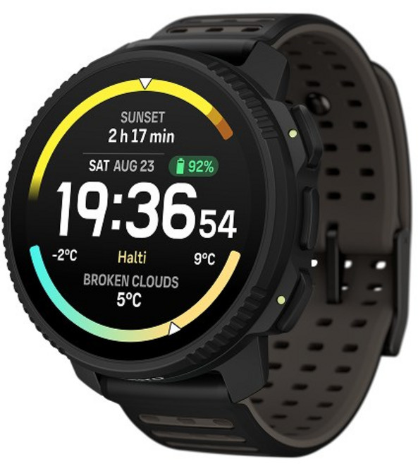 순토 버티컬 2 블랙, 48.6mm, 단품, GPS + 블루투스