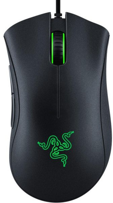 레이저 데스애더 V2 Pro 무선 게이밍 마우스: 20K DPI 광학 센서 - 기계식 스위치보다 3배 빠른 크로마 RGB 조명 70시간 배터리 수명 8개의 프로그래밍 가능한 버, 클래식 블랙, 1개