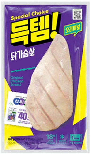 PBICK 닭가슴살득템 오리지널 100g x 10개